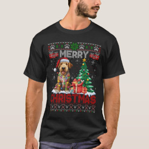 T-shirt Joyeux Noël Airedale Terrier Amoureux des chiens U