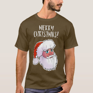 T-shirt Joyeux Noël ! Anime Santa Claus
