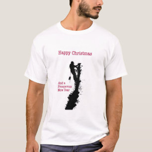 T-shirt Joyeux Noël arboriste chirurgiens des arbres tronç