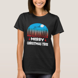 T-shirt Joyeux Noël Arbres