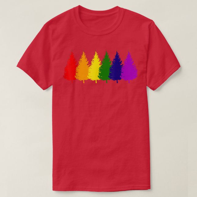T-shirt Joyeux Noël Arc-en-ciel Noël Noël Noël Noël Jour c (Design devant)