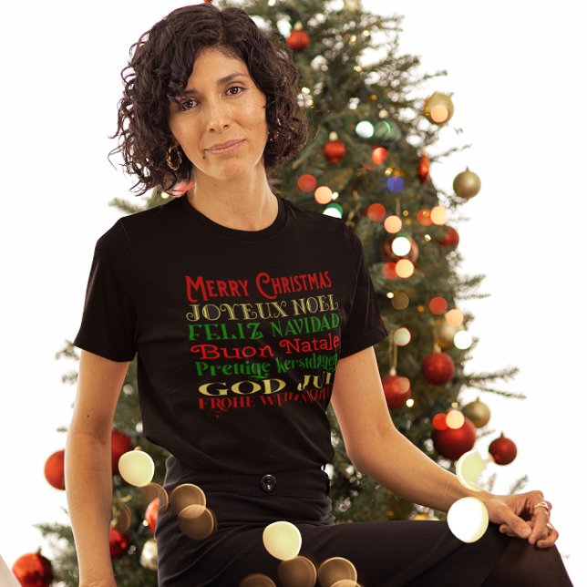 T-shirt Joyeux Noël aux Nations (Créateur téléchargé)