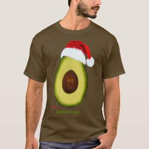 T-shirt Joyeux Noël avec avocado Cute avocate de Noël