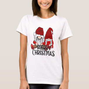 T-shirt Joyeux Noël avec deux mignons génomes