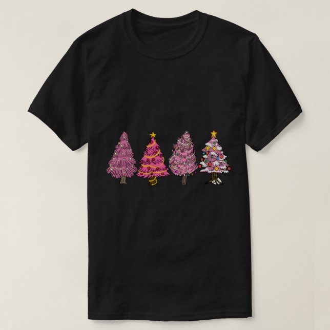 T-shirt Joyeux Noël avec Snowman (Design devant)