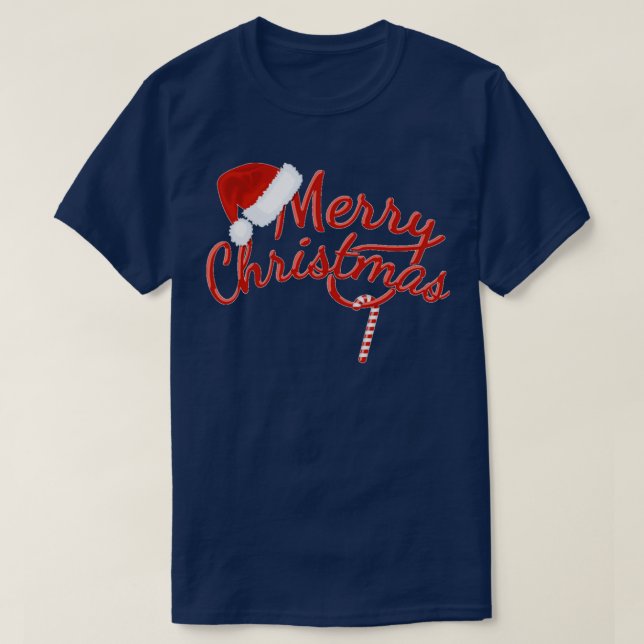 T-shirt Joyeux Noël Bonne année 5 (Design devant)