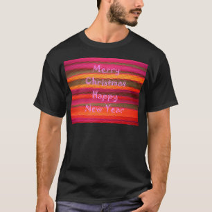 T-shirt Joyeux Noël Bonne Année Design de Couleurs