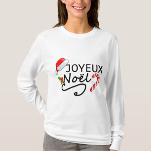 T-shirt Joyeux Noël. Cadeau Noël