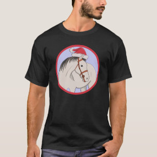 T-shirt Joyeux Noël Cheval