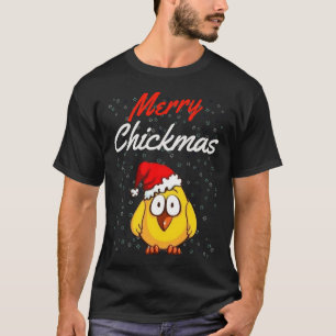 T-shirt Joyeux Noël Chickmas
