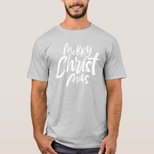 T-shirt Joyeux Noël chrétien lettrage religieux