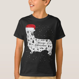 T-shirt Joyeux Noël Corgi Chien Noël