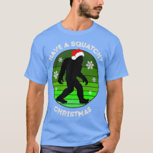 T-shirt Joyeux Noël de Bigfoot Sasquatch
