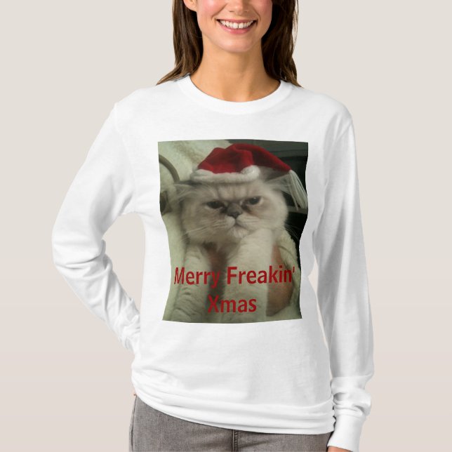 T-shirt Joyeux Noël de Freakin (Devant)
