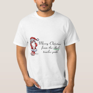T-shirt Joyeux Noël de tout le terrain de caravaning