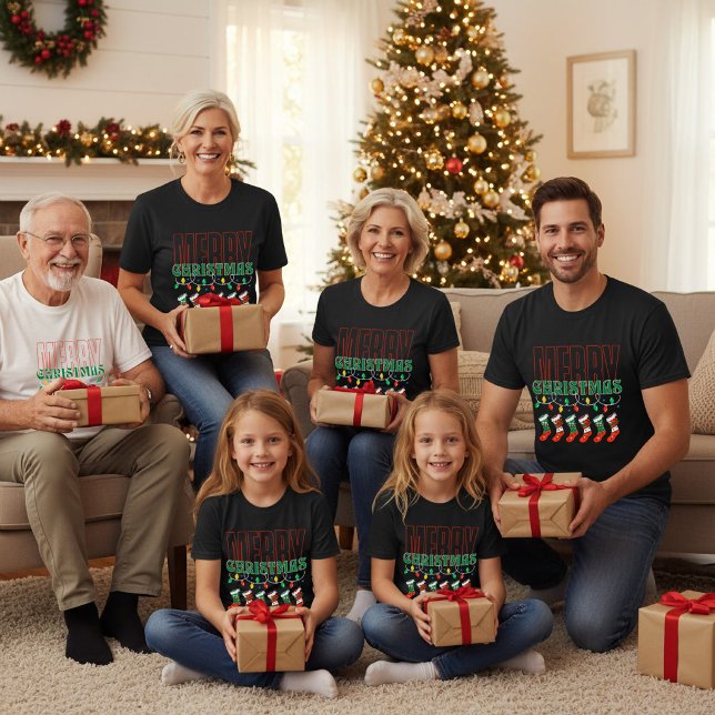 T-shirt Joyeux Noël de vacances (Créateur téléchargé)