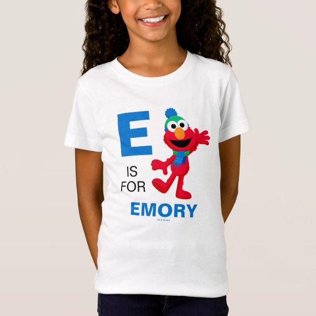 T-Shirt Joyeux Noël d'Elmo (Devant)
