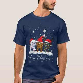 T-shirt Joyeux Noël Dentiste Dents Santa Chapeau Noël Dent
