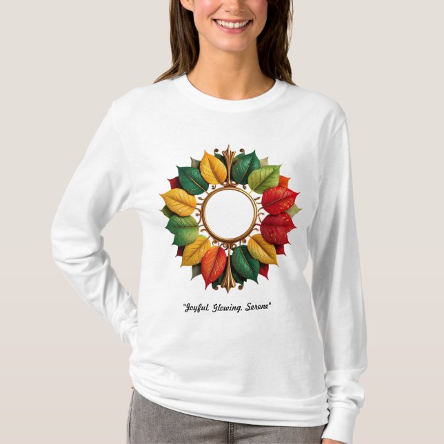 T-shirt "Joyeux Noël d'or" (Devant)