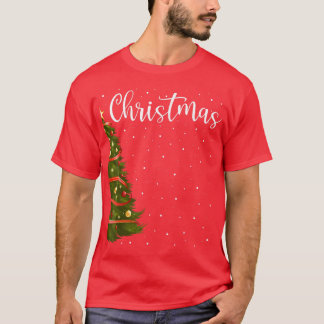 T-shirt Joyeux Noël Drôle Noël Arbre de Noël Couples