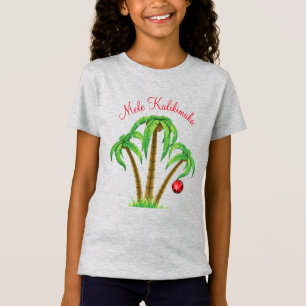 T-Shirt Joyeux Noël Enfants Chemise-Mele Kalikimaka
