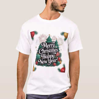 T-shirt Joyeux Noël et bonne année