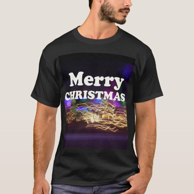 T-shirt Joyeux Noël et bonnes voeux de Nouvel An (Devant)