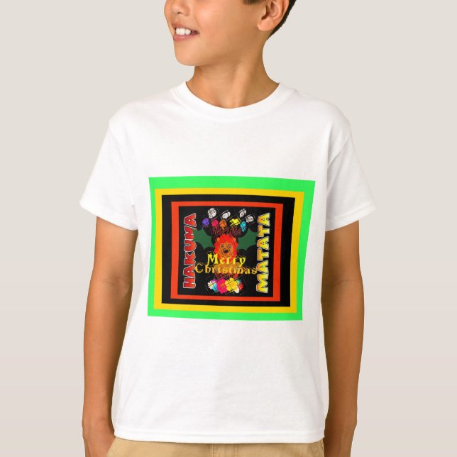 T-shirt Joyeux Noël et un joyeux Nouvel An (Devant)