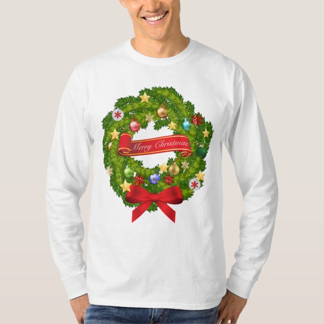 T-shirt Joyeux Noël et une bonne année ! (Devant)