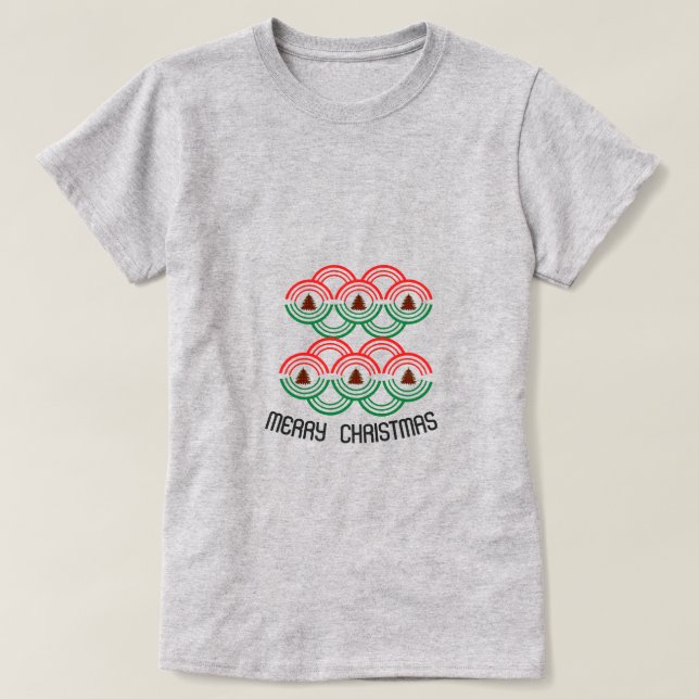 T-shirt Joyeux Noël Femme (Design devant)