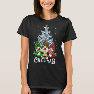 T-shirt Joyeux Noël Gnome Famille Noël Enfants Adultes