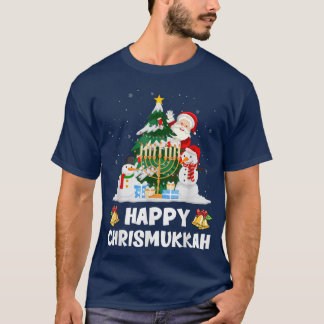 T-shirt Joyeux Noël Hanoukka Fêtes Religieuses Drôle C