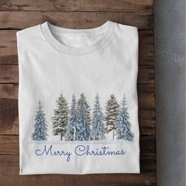 T-shirt Joyeux Noël hiver Arbre (Créateur téléchargé)