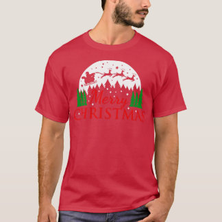 T-shirt Joyeux Noël hiver saison des fêtes