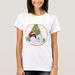 T-shirt Joyeux Noël Japanese Chin