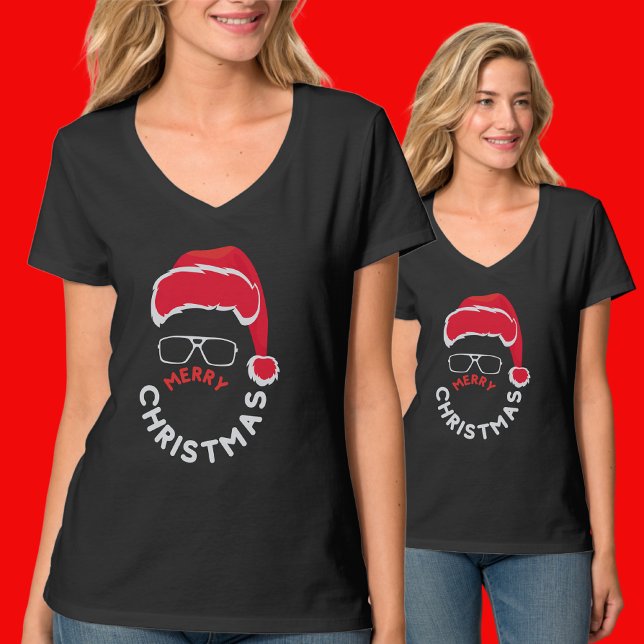 T-shirt Joyeux Noël, Joyeux et lumineux (Créateur téléchargé)
