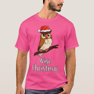 T-shirt Joyeux Noël Joyeux Noël Santas Casquette Owl 1