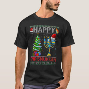 T-shirt Joyeux Noël juif Chrismukkah Hanoukka Chanuk