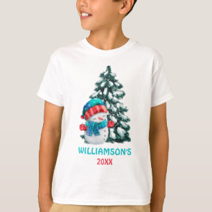 T-shirt Joyeux Noël   Le Père Noël dit personnalisé