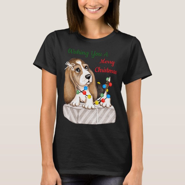 T-shirt Joyeux Noël les filles  (Devant)