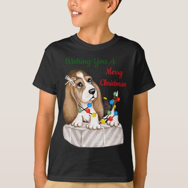 T-shirt Joyeux Noël les filles  (Devant)