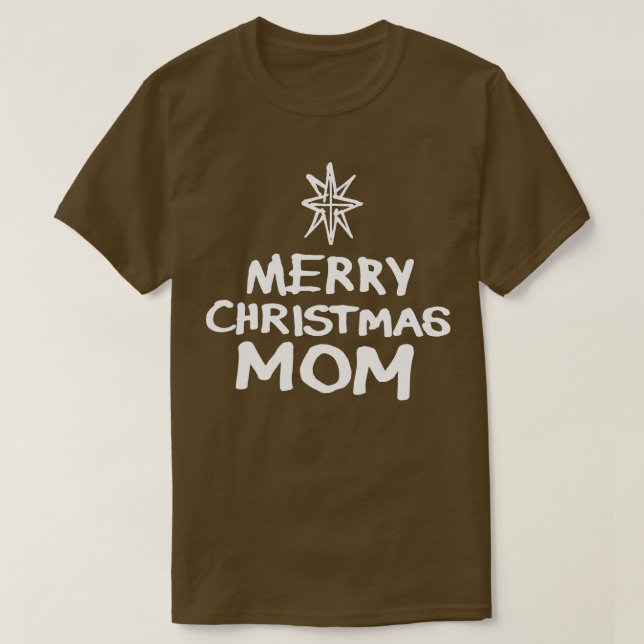 T-shirt Joyeux Noël Maman B (Design devant)