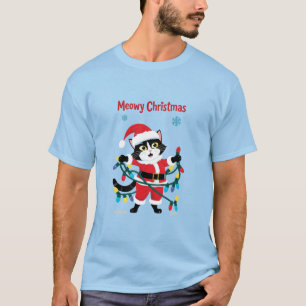 T-shirt Joyeux Noël miaou