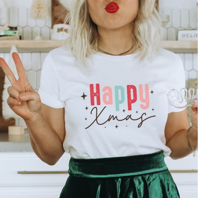 T-shirt Joyeux Noël moderne (Créateur téléchargé)