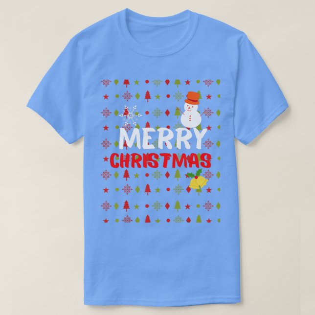 T-shirt Joyeux Noël Noël (Design devant)