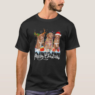 T-shirt Joyeux Noël Nouvelle-Écosse Récupérateur de canard