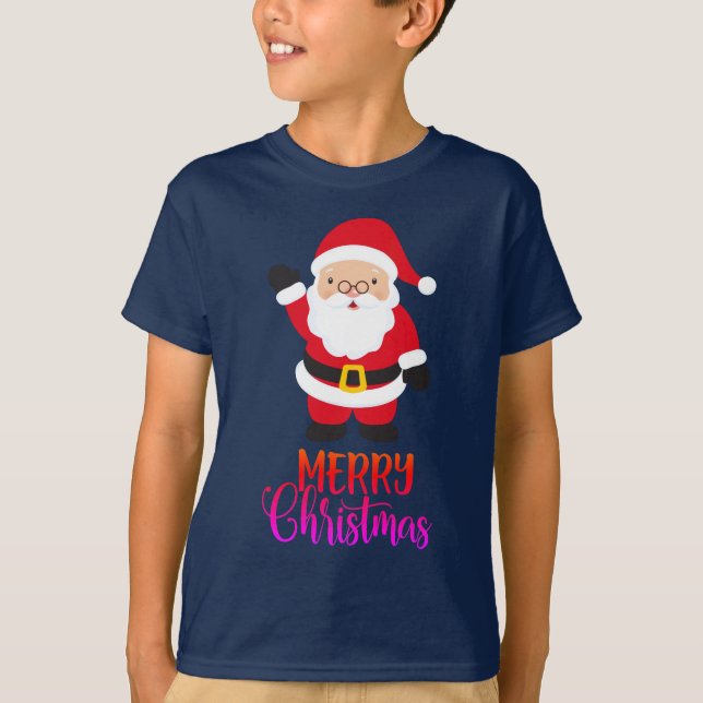T-shirt Joyeux Noël | Père Noël (Devant)