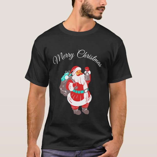T-shirt Joyeux Noël Père Noël (Devant)
