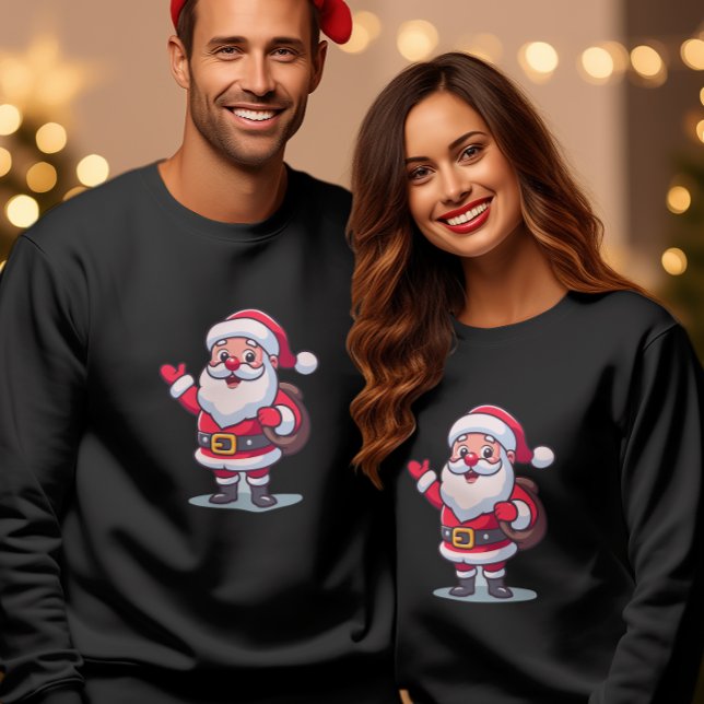 T-shirt Joyeux Noël Père Noël (Créateur téléchargé)