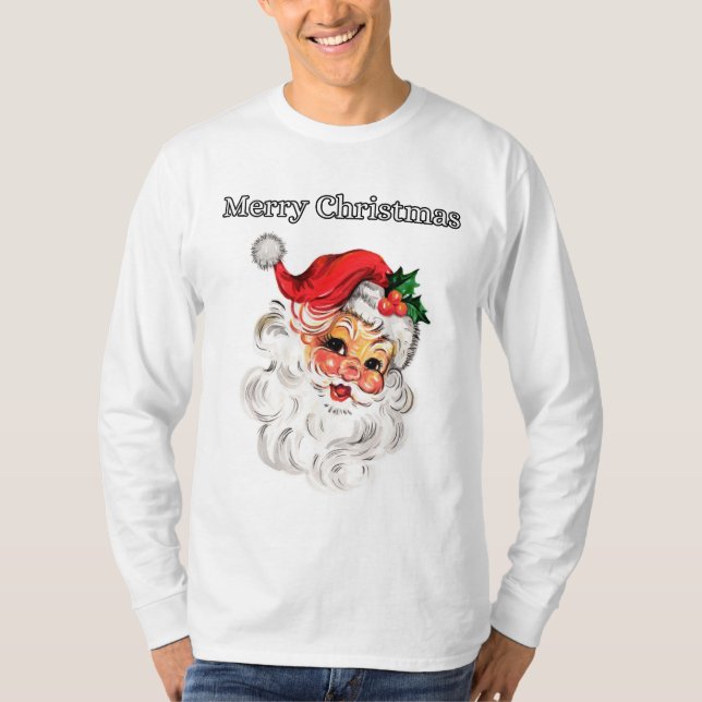 T-shirt Joyeux Noël, Père Noël (Devant)